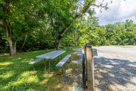 this shows the water and electric at one of our rv sites